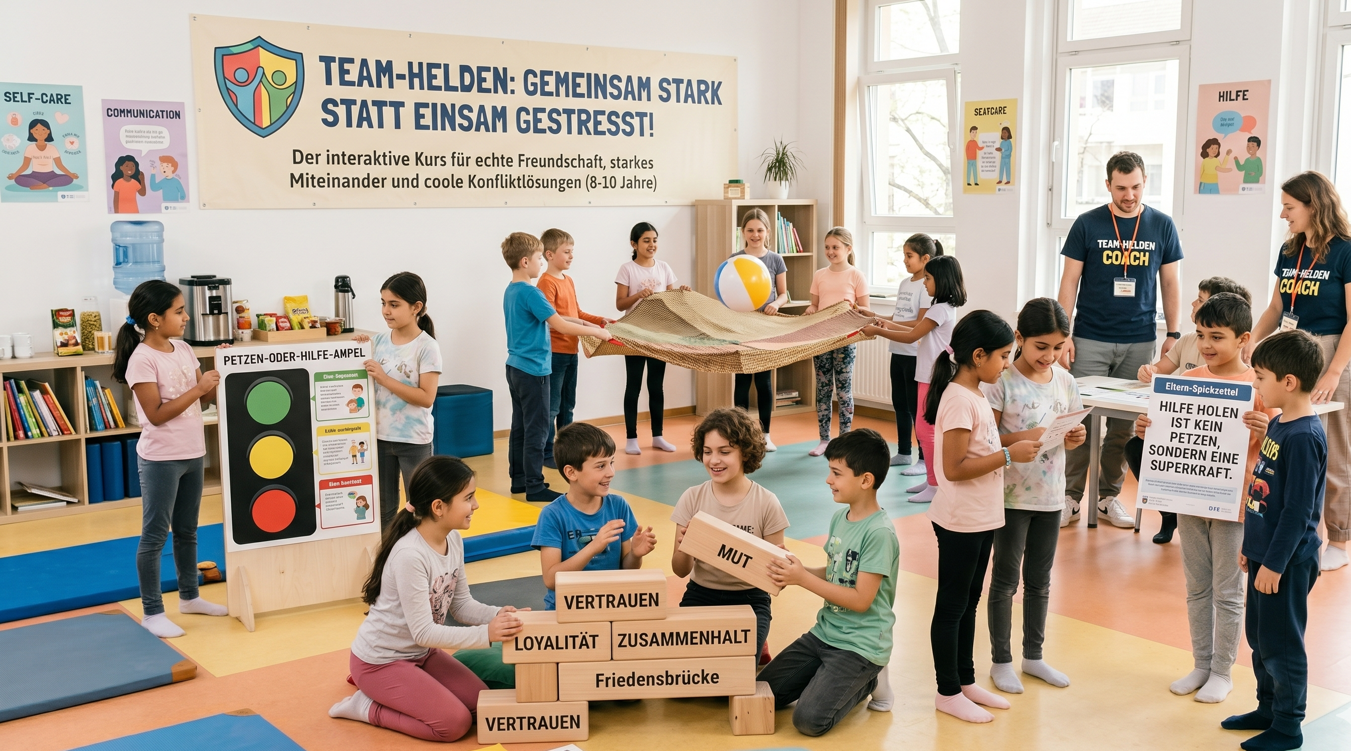 Team-Helden: Gemeinsam stark statt einsam gestresst